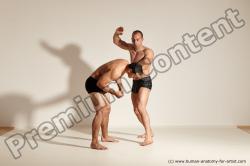 Fighting reference poses of Norbert & Radan